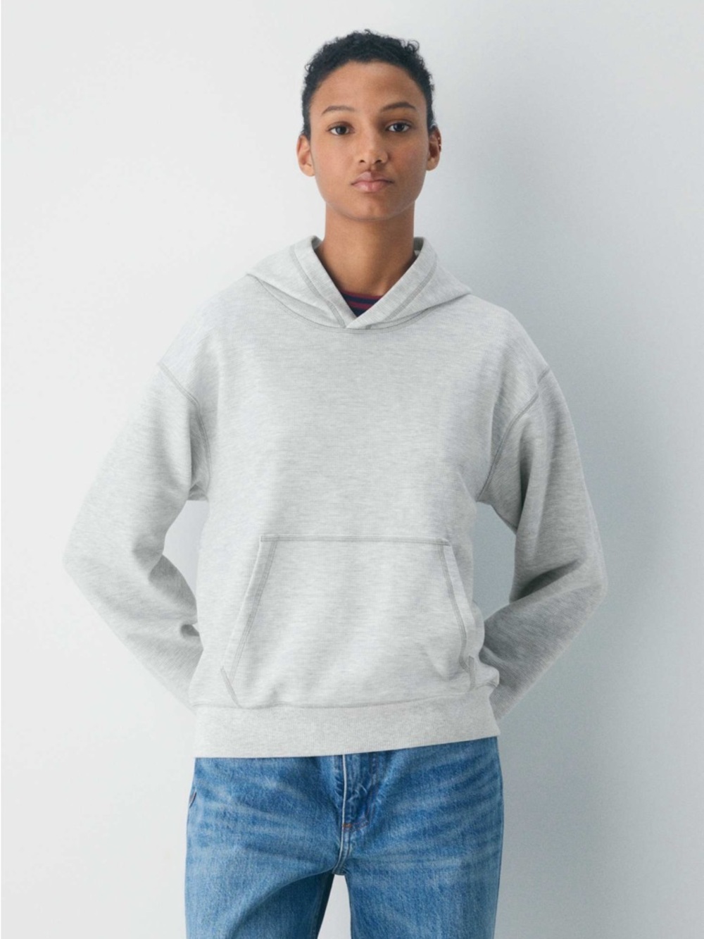 Aritzia TNA Wafflex Rookie Hoodie small